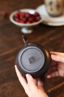 《長樂》紫砂壺中國工藝美術(shù)大師全手工純制壺黑泥