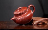 《容竹》宜興紫砂壺茶壺柯俊芬工藝美術(shù)師手工大紅袍