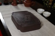 《宜興紫砂儲(chǔ)水式壺承/干泡盤(pán)》宜興工紫砂壺紫砂茶壺茶具