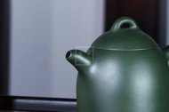 《秦權(quán)》紫砂壺全手工秦權(quán)茶壺老師民國(guó)綠壺