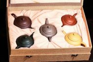 《五色土》綠泥，朱泥，紫泥，青灰泥，段泥純手工宜興紫砂壺茶具水平茶壺