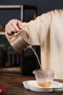《高竹節(jié)》宜興紫砂壺實(shí)力派名家純手工龍血段泥茶壺茶具