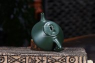 《石瓢》民國(guó)綠紫砂茶壺石瓢全手工實(shí)力派名家宜興原礦紫砂喝茶壺