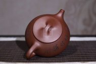 《石瓢》宜興紫砂壺助理工藝美術師手工茶壺茶具底槽青石瓢