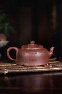 《陶緣雙面刻繪》宜興紫砂壺助理工藝美術(shù)師手工紫泥創(chuàng)新壺泡茶壺茶具