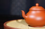 《孟臣潘壺》宜興紫砂壺助理工藝美術(shù)師手工朱泥潘壺紫砂壺茶具