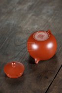 《時(shí)來(lái)運(yùn)轉(zhuǎn)》宜興紫砂壺工藝美術(shù)師純手工大紅袍創(chuàng)新壺茶壺茶杯茶具