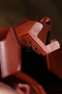 《僧帽》宜興紫砂壺工藝美術(shù)師手工茶壺茶具底槽青僧帽