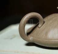 《小蓮蓬》宜興青灰泥工藝美術師全手工收藏把玩創(chuàng)新壺茶具