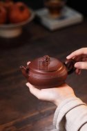 《螭龍》宜興紫砂壺高級工藝美術(shù)師手工底槽青創(chuàng)新壺泡茶壺茶具