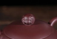 《招財(cái)進(jìn)寶》宜興紫砂壺純手工330泡茶壺