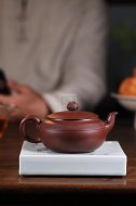 《螭龍》宜興紫砂壺高級工藝美術(shù)師手工底槽青創(chuàng)新壺泡茶壺茶具