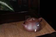 《石瓢》石瓢宜興紫砂壺純手工高級(jí)工藝美術(shù)師茶壺底槽青