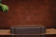 《宜興紫砂儲(chǔ)水式壺承/干泡盤(pán)》宜興工紫砂壺紫砂茶壺茶具