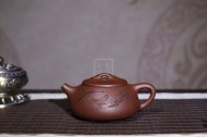 《石瓢》宜興紫砂壺助理工藝美術師手工茶壺茶具底槽青石瓢