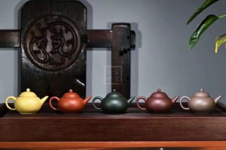 《五色土》綠泥，朱泥，紫泥，青灰泥，段泥純手工宜興紫砂壺茶具水平茶壺
