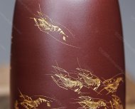 品名：精美茶倉。泥料：原礦優(yōu)質(zhì)紫泥