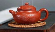 《盤龍仿古》宜興紫砂壺實(shí)力派名家手工珍稀大紅袍泡茶壺禮品仿古