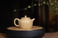 《菊蕾》宜興紫砂壺助理工藝美術(shù)師手工標(biāo)本級(jí)本山段泥泡茶壺菊蕾茶具