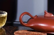 《靈鳥》宜興紫砂壺實(shí)力派名家純手工茶壺大紅袍