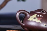 《石瓢》宜興石瓢紫砂壺高級工藝美術(shù)師老師手工紅砂紫泥
