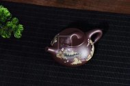 《石瓢》宜興石瓢紫砂壺高級工藝美術(shù)師老師手工紅砂紫泥