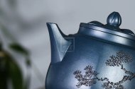 《六方菱花》經典器型紫砂天青泥古樸典雅