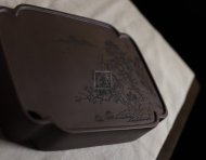 《宜興紫砂儲(chǔ)水式壺承/干泡盤(pán)》宜興工紫砂壺紫砂茶壺茶具