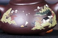 《石瓢》宜興石瓢紫砂壺高級工藝美術(shù)師老師手工紅砂紫泥