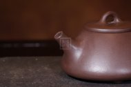 《子冶石瓢》宜興紫砂壺石瓢助理工藝美術師手工紫砂壺紫泥泡茶壺茶具
