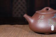 《石瓢》石瓢宜興紫砂壺純手工高級(jí)工藝美術(shù)師茶壺底槽青