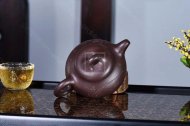 《矮石瓢》純手工石瓢紫砂壺高級工藝美術(shù)師全手工宜興紅砂紫泥茶壺花器