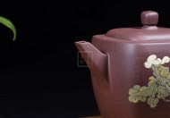 《立方》宜興紫砂壺黃龍山滿(mǎn)天星紫砂壺方斗紫砂壺