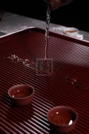 《膠木茶盤(pán)》宜興紫砂壺手工泡茶壺茶具咖啡色