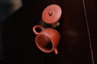 《漢瓦》宜興紫砂壺朱泥助理工藝美術(shù)師手工漢瓦茶壺茶具