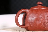 《魚化龍供春》宜興紫砂壺高級工藝美術師手工茶壺茶具大紅袍供春