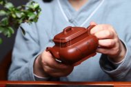 《儒方》宜興紫砂壺工藝美術師手工底槽青茶壺茶具
