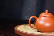《孟臣潘壺》宜興紫砂壺助理工藝美術(shù)師手工朱泥潘壺紫砂壺茶具