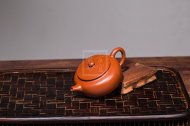 《桑扁》宜興紫砂壺工藝美術(shù)師手工大紅袍茶壺