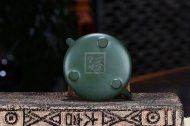 《石瓢》民國(guó)綠紫砂茶壺石瓢全手工實(shí)力派名家宜興原礦紫砂喝茶壺