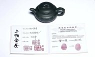 《仿古竹節(jié)壺》名家高級工藝美術師手工家民國綠紫砂壺仿古系列收藏家用茶壺