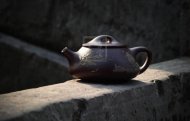 《山水石瓢》宜興工藝美術師手工紫砂壺茶壺具紫泥石瓢