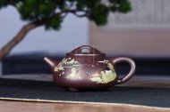 《石瓢》宜興石瓢紫砂壺高級工藝美術(shù)師老師手工紅砂紫泥