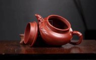 《容竹》宜興紫砂壺茶壺柯俊芬工藝美術(shù)師手工大紅袍