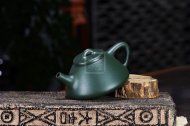 《石瓢》民國(guó)綠紫砂茶壺石瓢全手工實(shí)力派名家宜興原礦紫砂喝茶壺