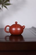 《西施》宜興紫砂壺西施助理工藝美術師手工大紅袍茶壺