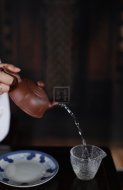 《裙舞》宜興紫砂壺工藝美術(shù)師純手工創(chuàng)新壺泡茶壺底槽青茶具